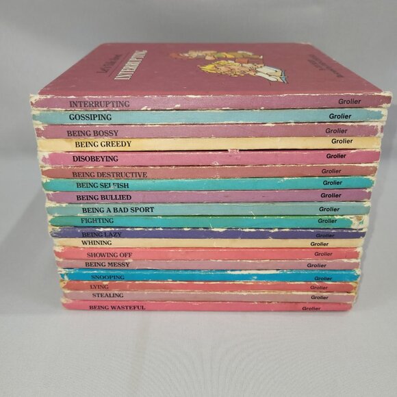 Lets Talk About Vintage 1980s Hardcover 18 Book Set by Joy Berry - Picture 2 of 2